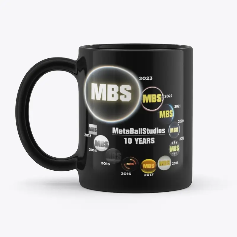 MetaBallStudios 10 years MUG